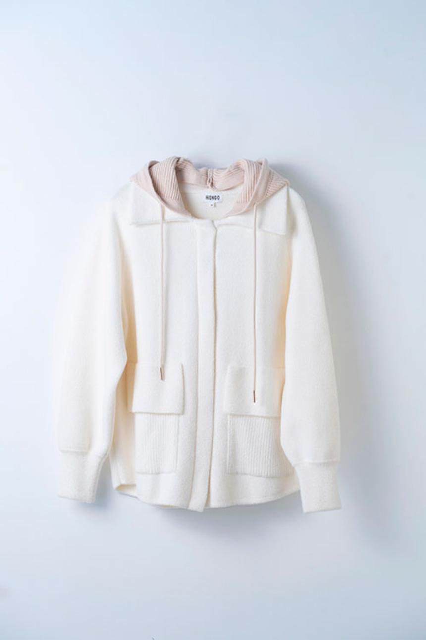 Chaqueta de punto aterciopelado