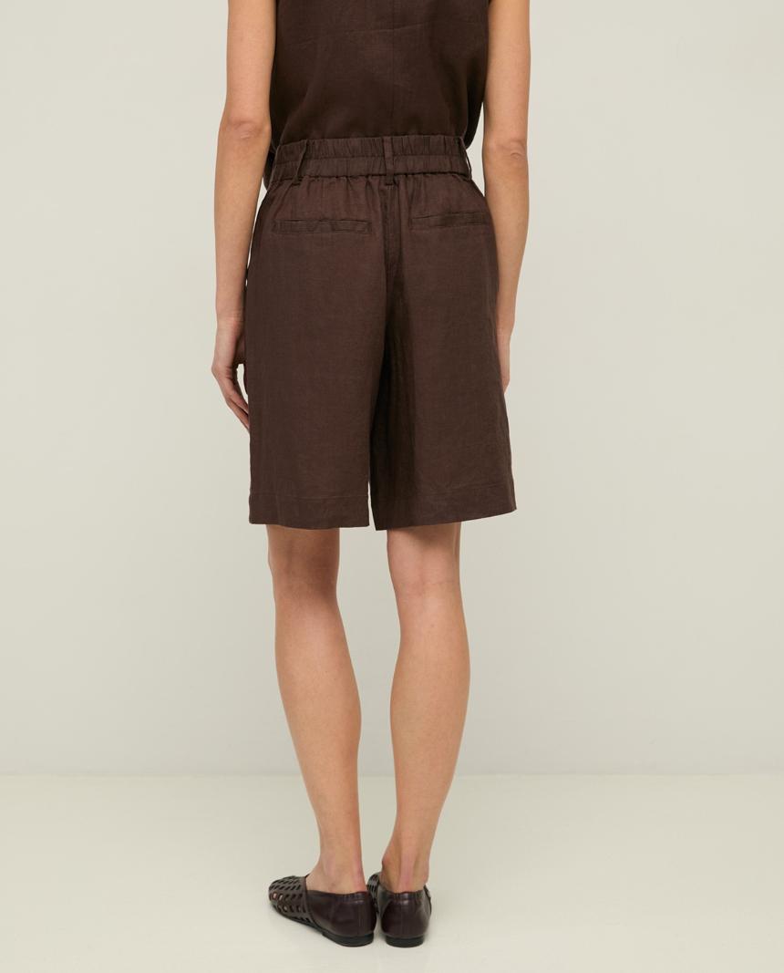 Bermudas 100% lino