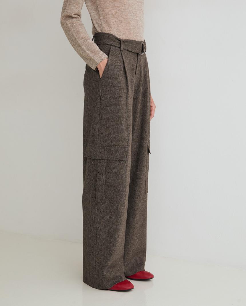 Pantalón cargo wide leg