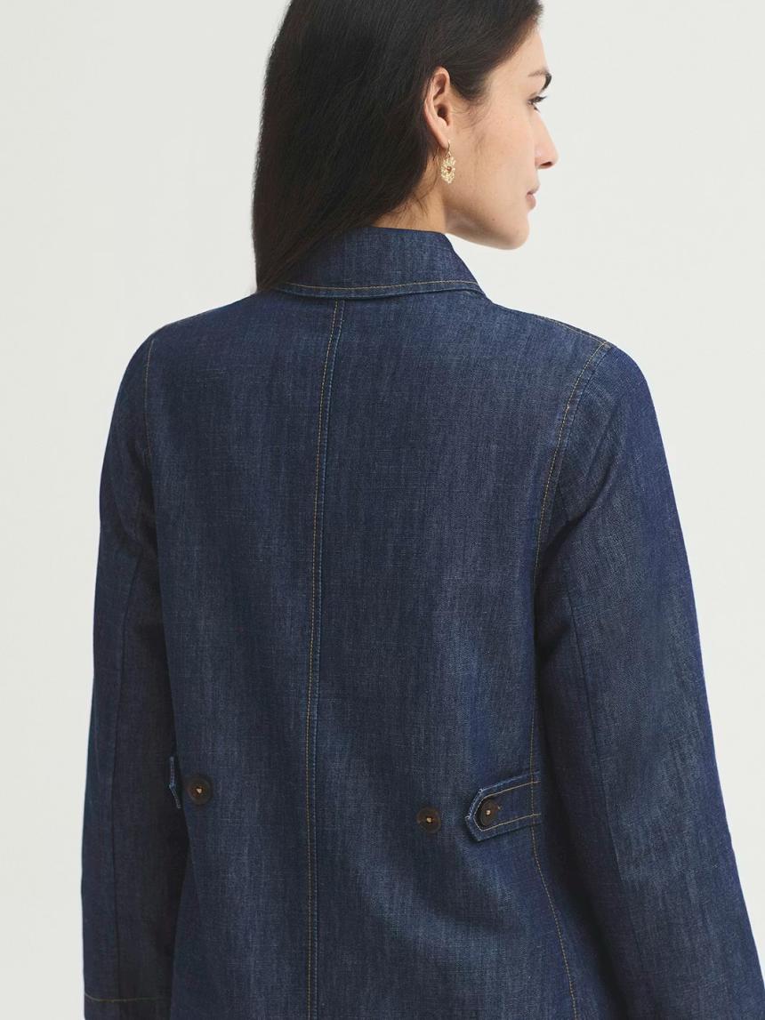 Abrigo denim