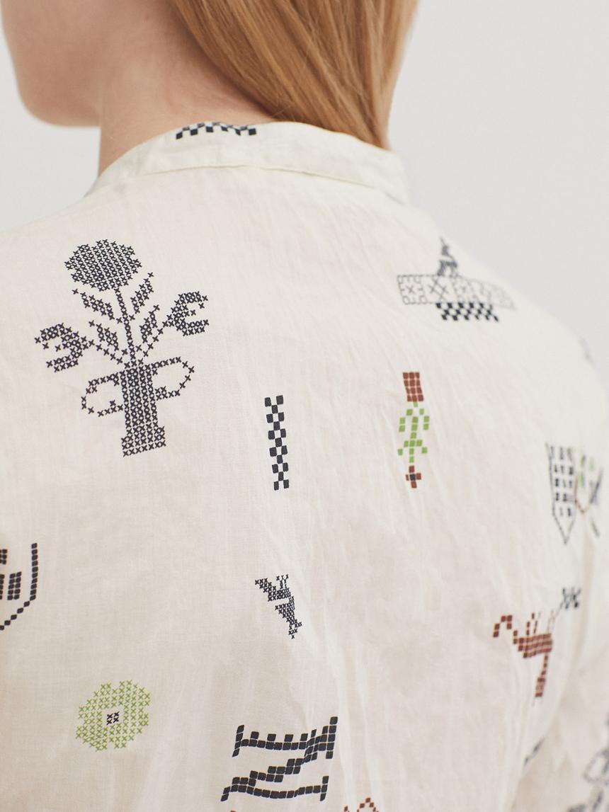 Camisa #98 Cross Stitch
