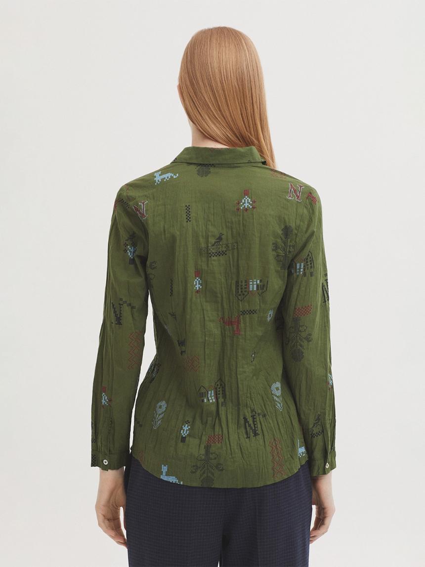 Camisa #99 Cross Stitch