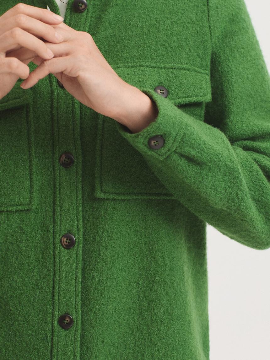 Chaqueta 100 % lana