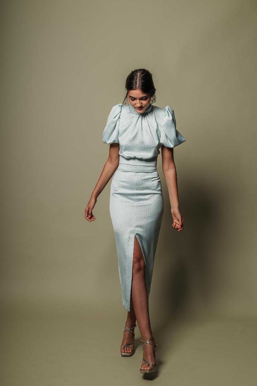 Conjunto Antonella lunares