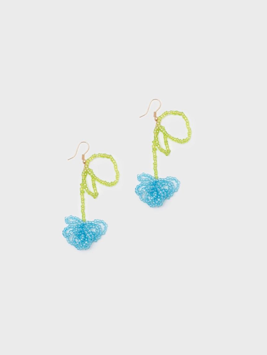 Pendientes flor
