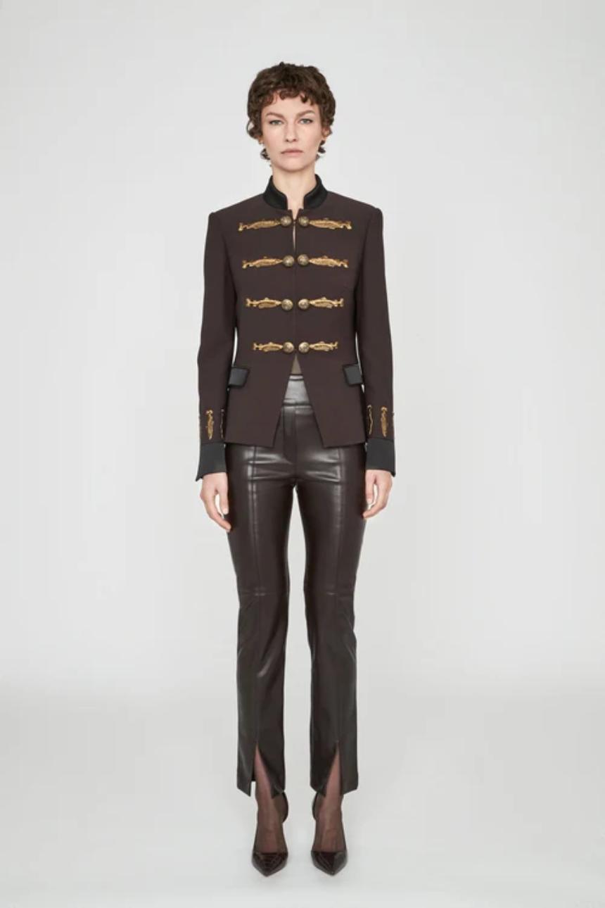 Blazer militar cacao Nuvoa