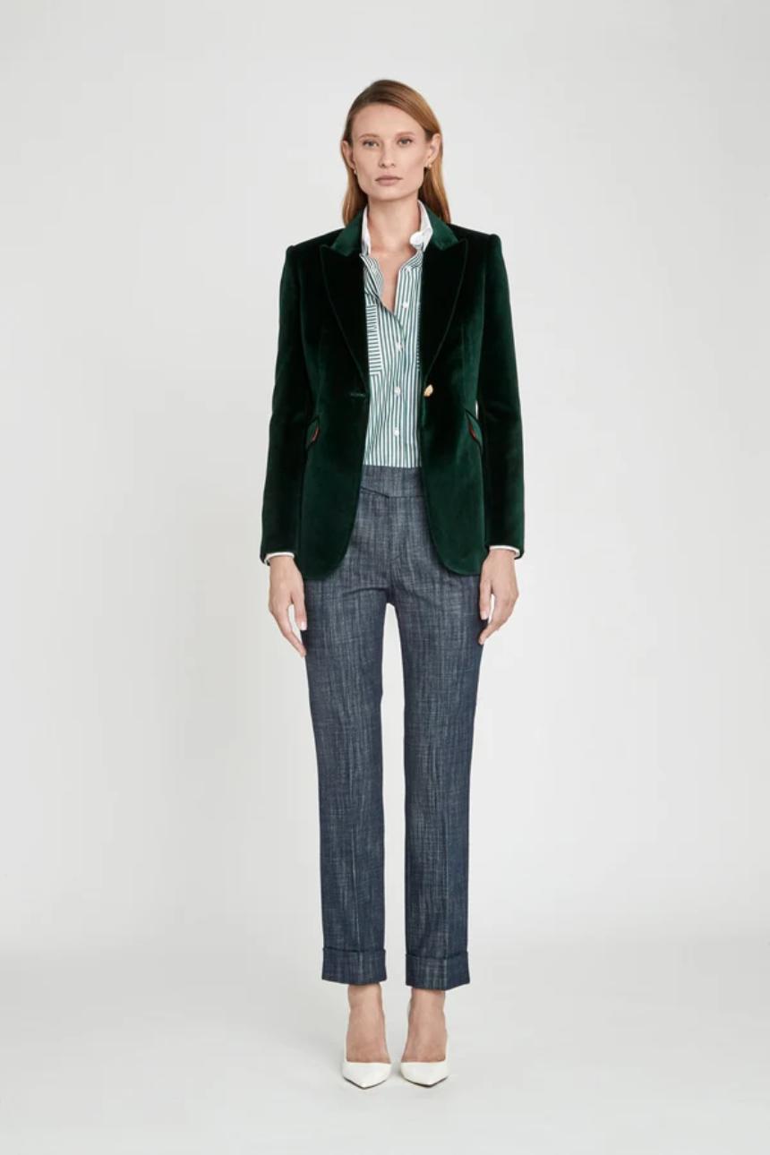 Blazer terciopelo Oliva Paris