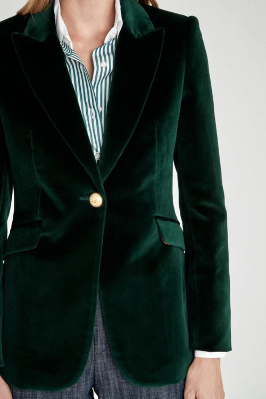 Blazer terciopelo Oliva Paris