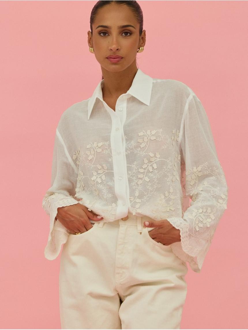Blusa bordada