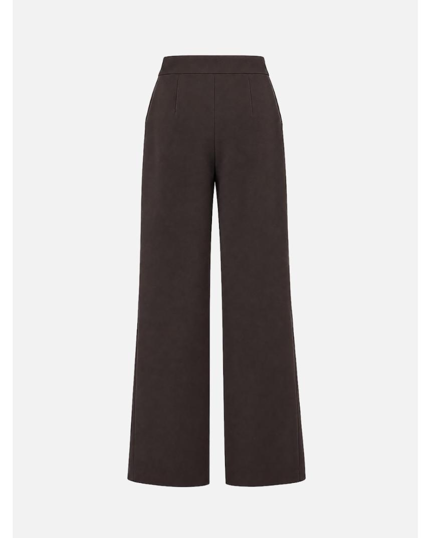 Pantalones fluidos marrónes