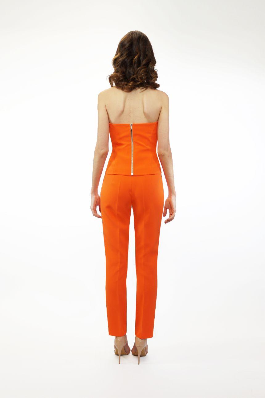 Traje pantalón Carla Ruiz - Wengué Ana y Carmen - Conjuntos de pantalón - Carla Ruiz