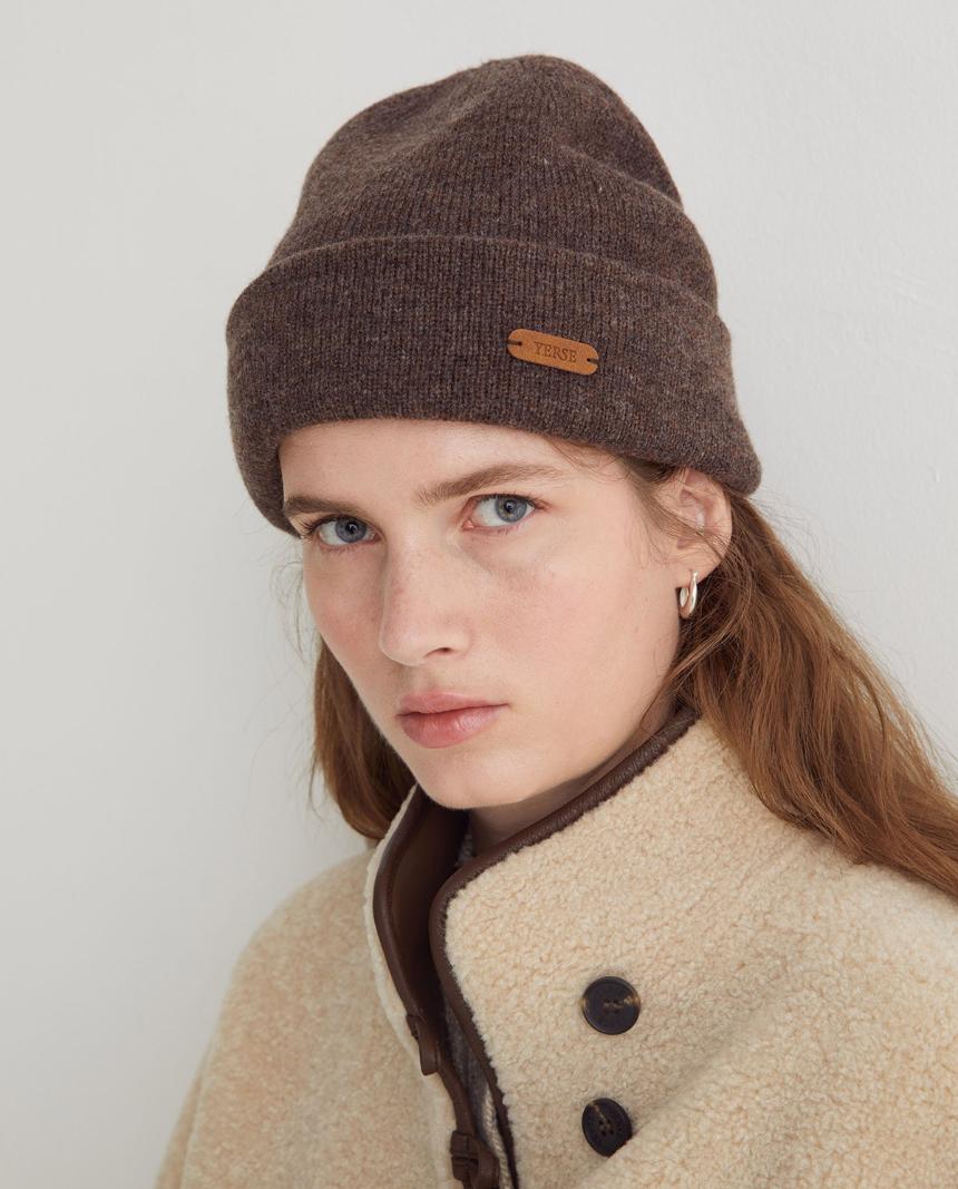 Gorro punto !00% lana