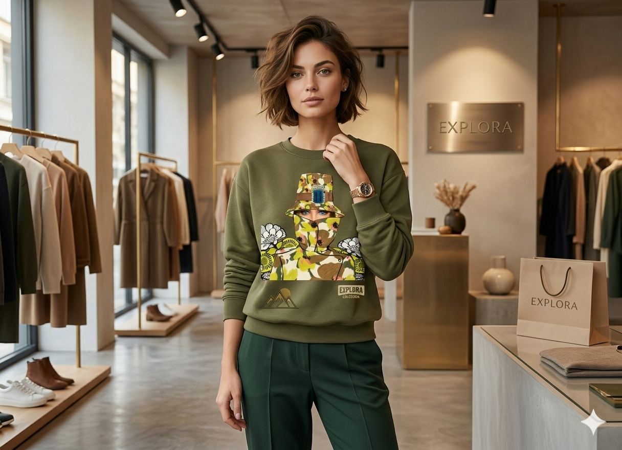 Sudadera KAKI LolaMoon