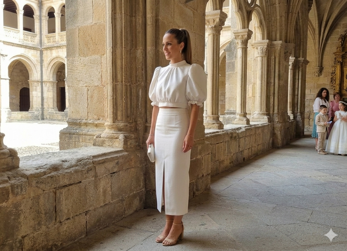 Conjunto Blanca Martin-Antonella blanco