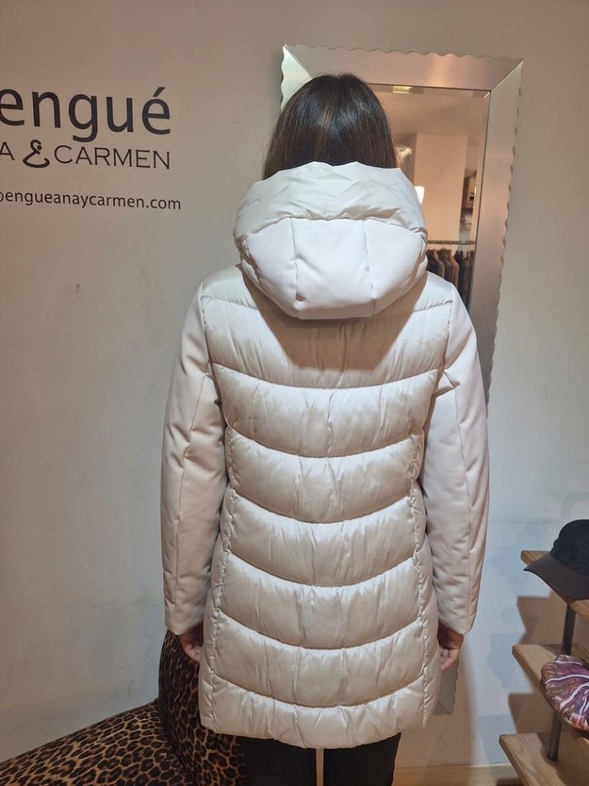 Parka acolchada Satinette