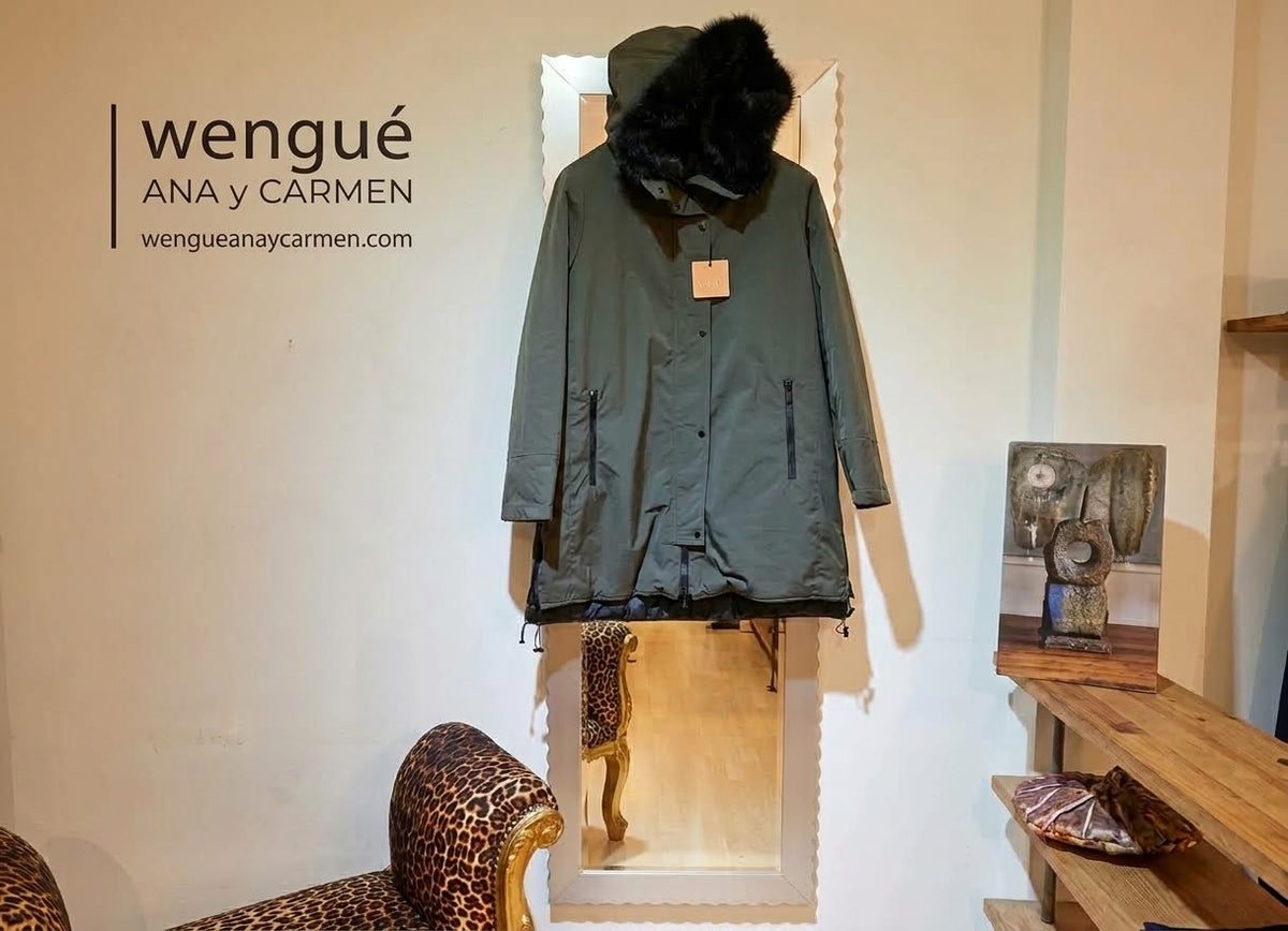 Parka militar Satinette Elisabetta