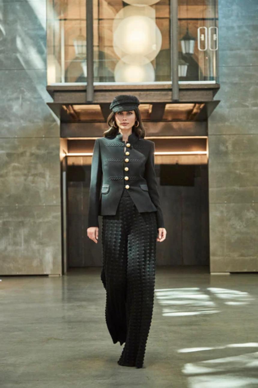 Blazer espigas renata black