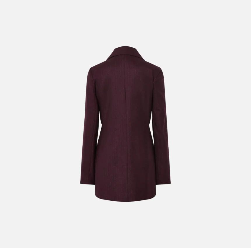 Blazer raya diplomática lana