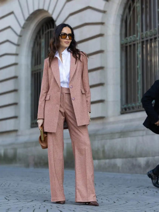 Pantalón espiga recto