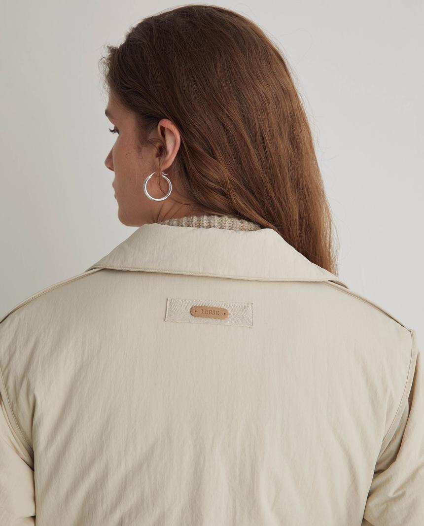 Parka acolchada repelente al agua