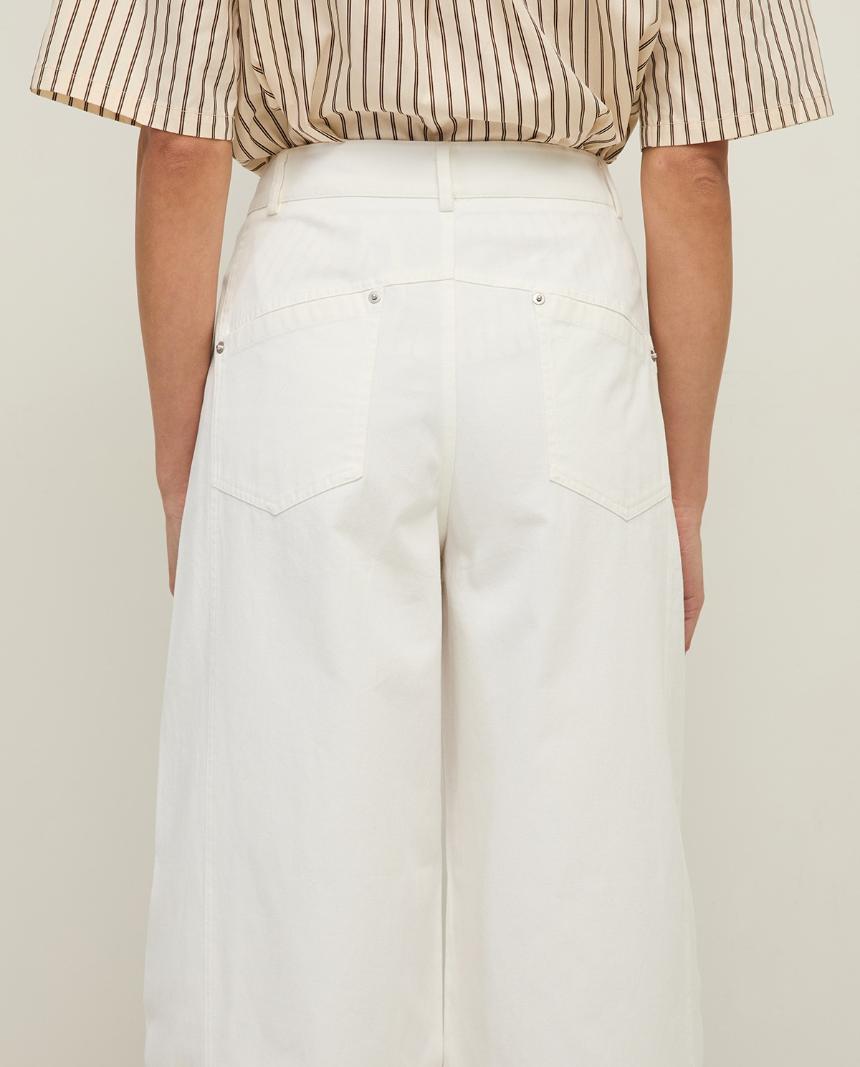 Pantalón barrel algodón