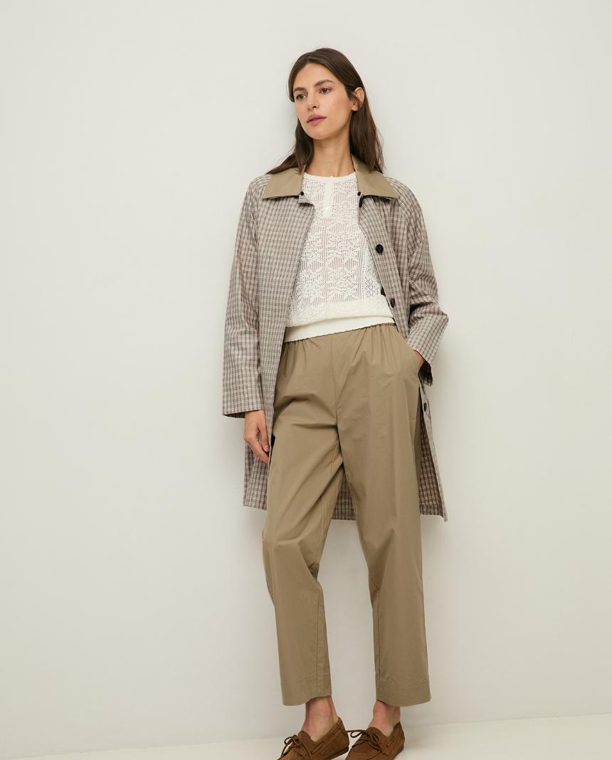 Gabardina water repellent cuadros