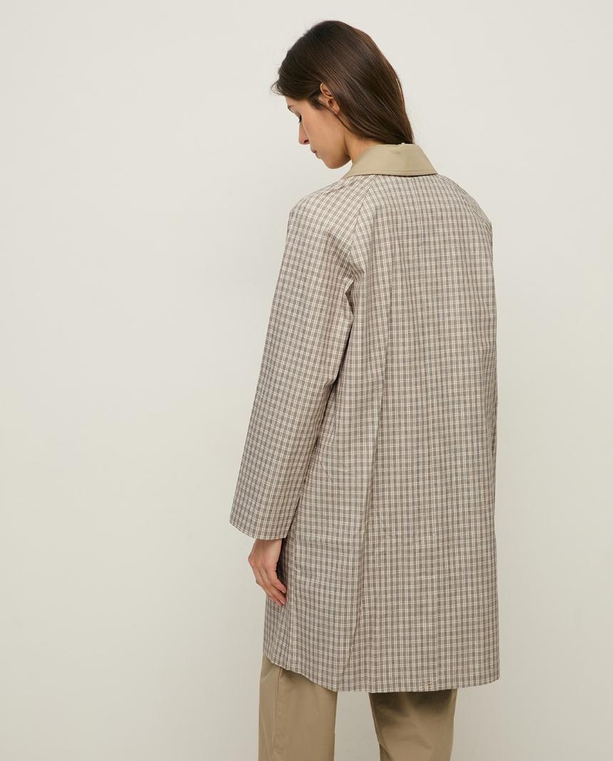Gabardina water repellent cuadros
