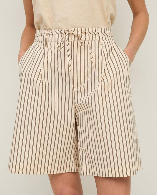 Shorts popelín rayas