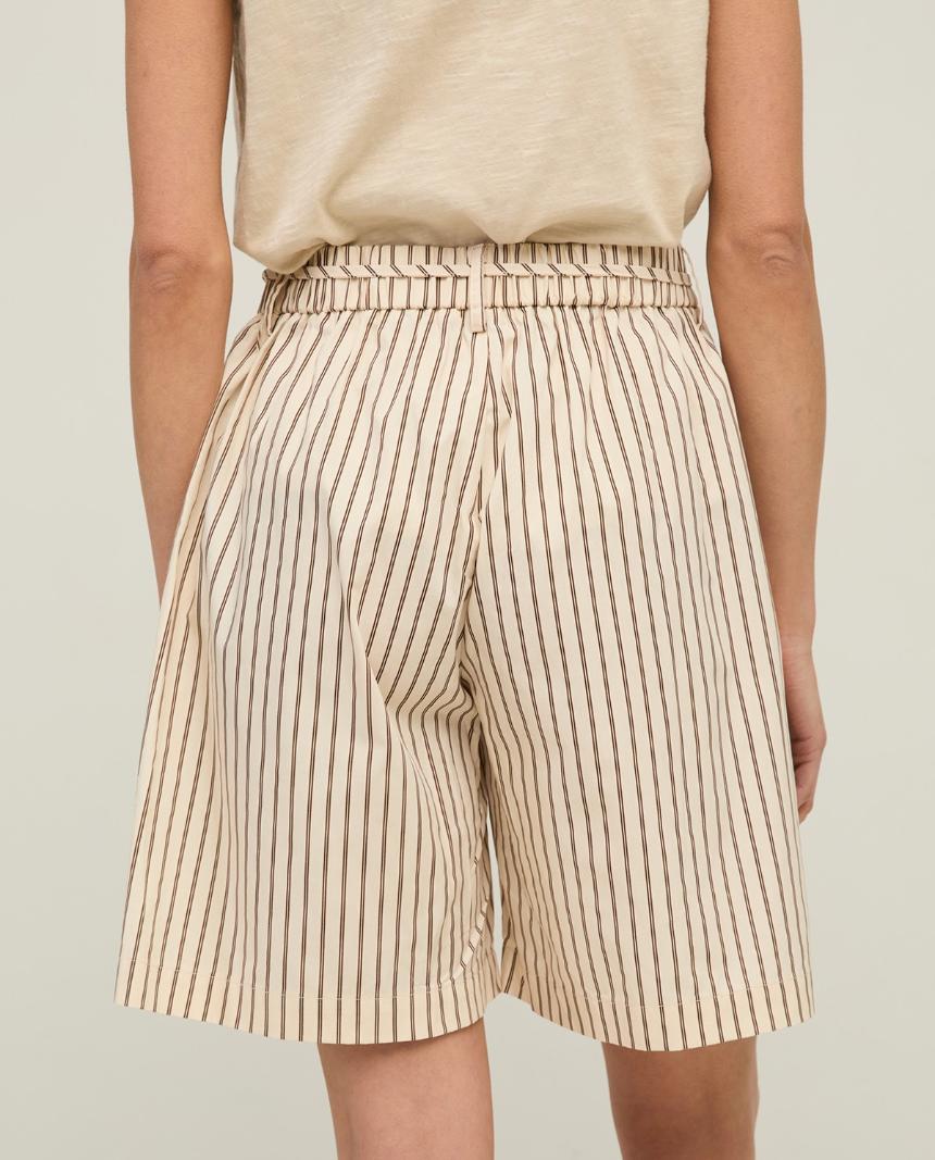 Shorts popelín rayas