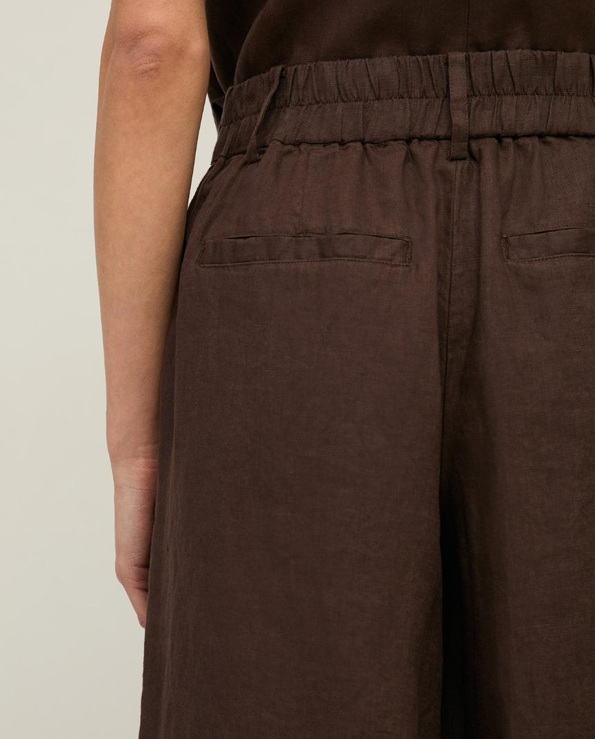 Bermudas 100% lino