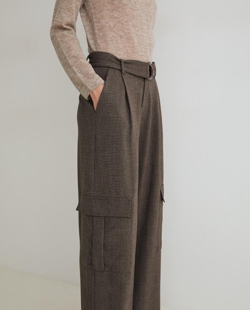 Pantalón cargo wide leg