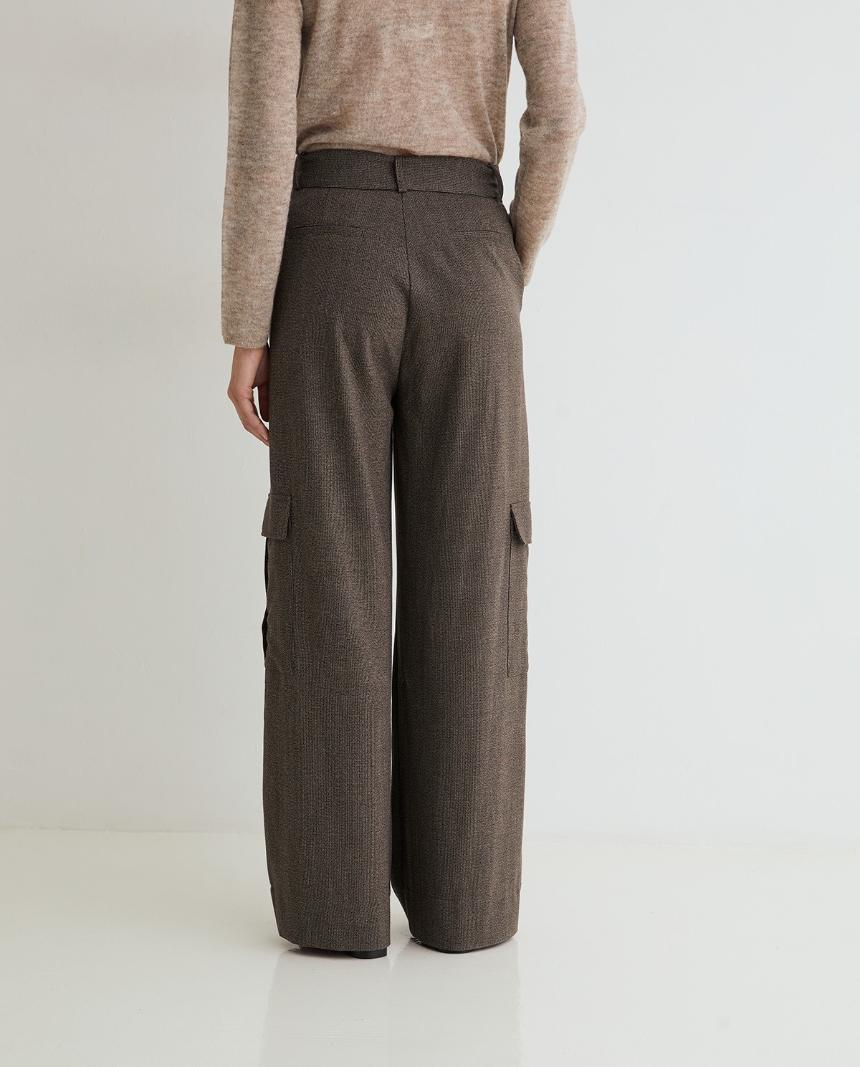 Pantalón cargo wide leg