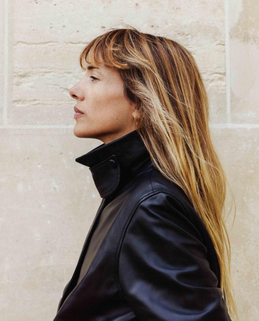 Cazadora de piel bomber