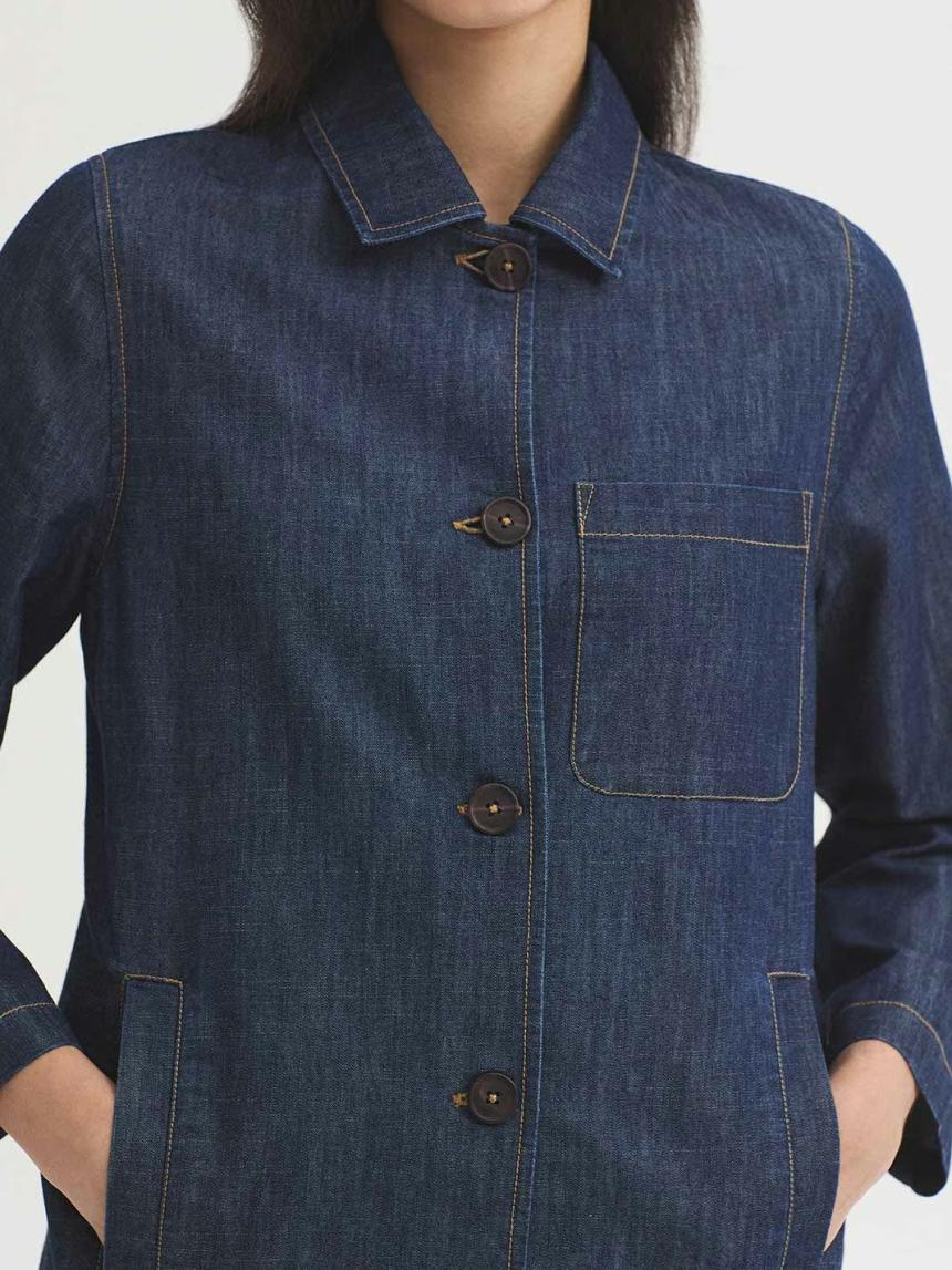 Abrigo denim