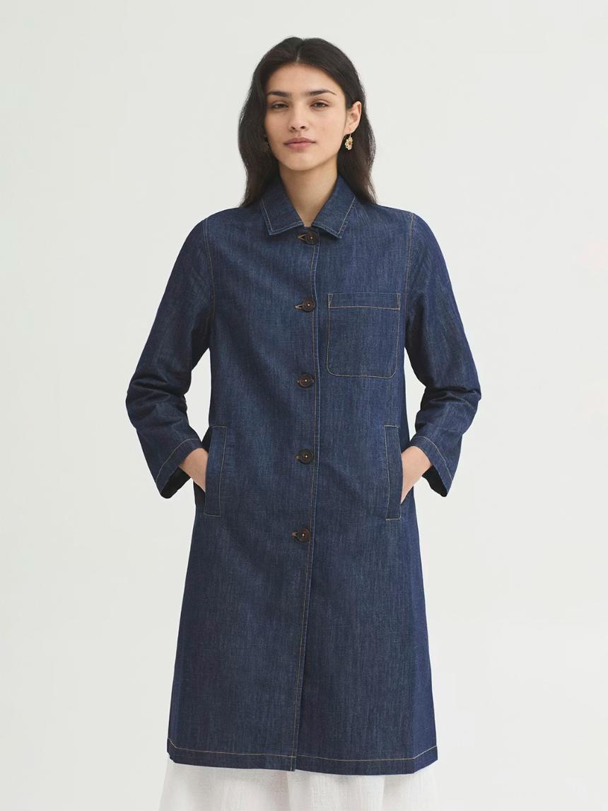 Abrigo denim