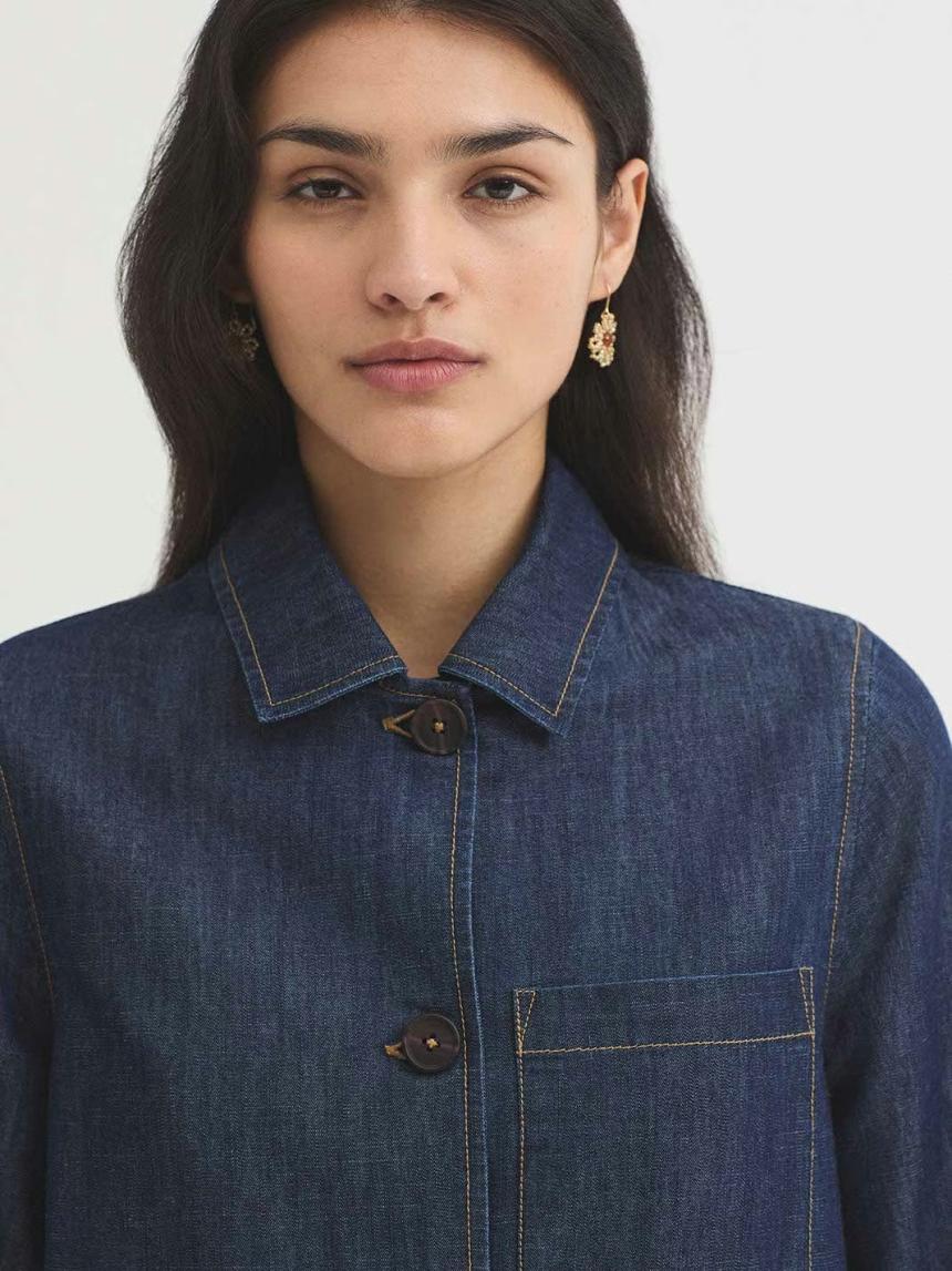 Abrigo denim
