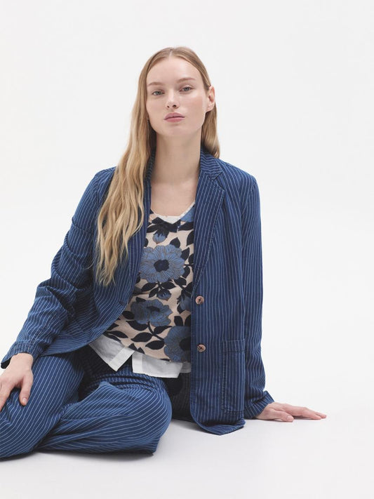 Blazer vaquera rayas