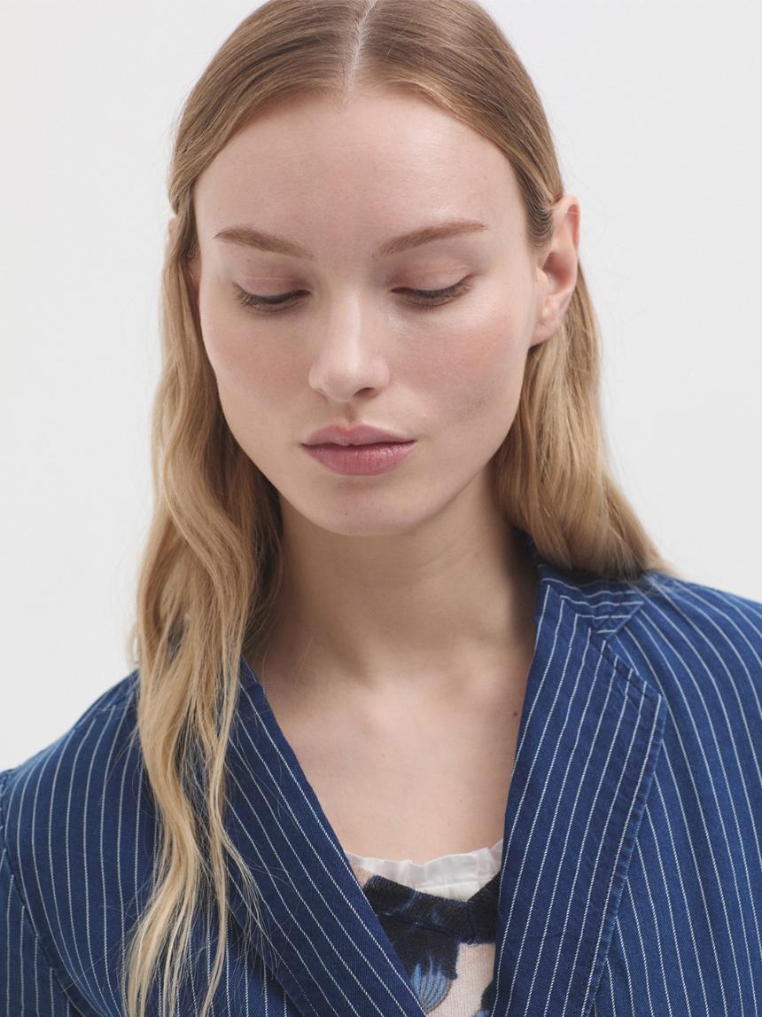 Blazer vaquera rayas