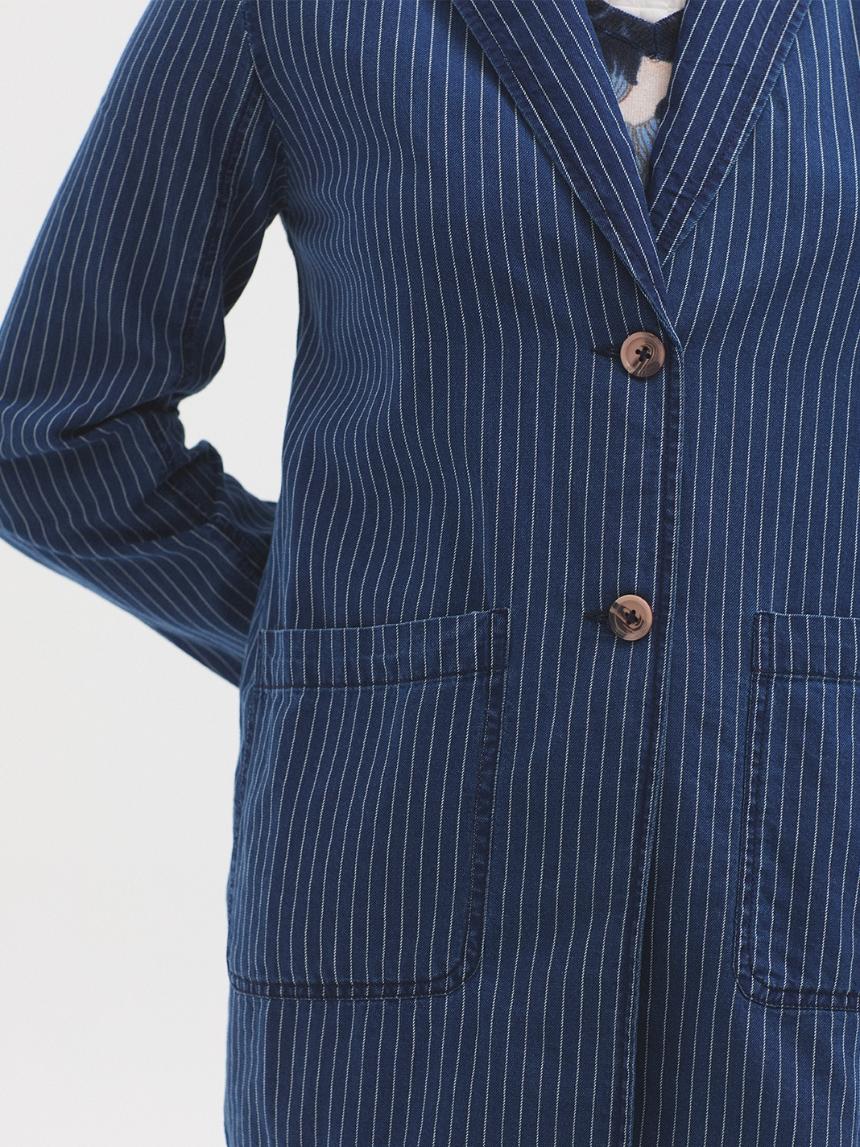 Blazer vaquera rayas