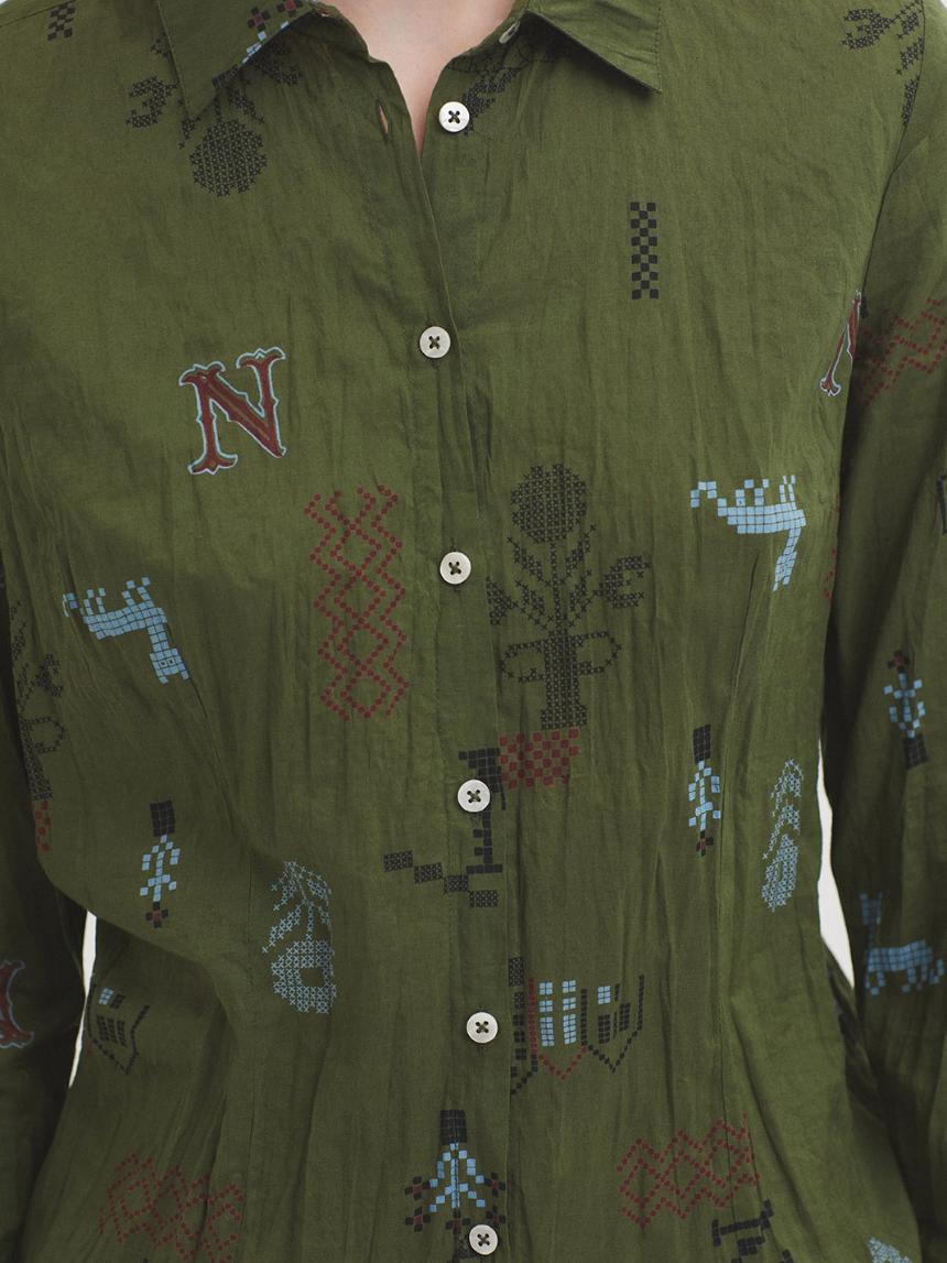 Camisa #99 Cross Stitch