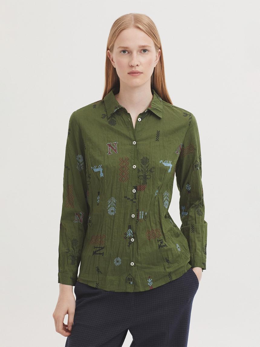 Camisa #99 Cross Stitch