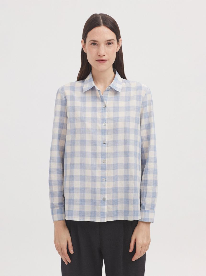 Camisa cuadros líneas
