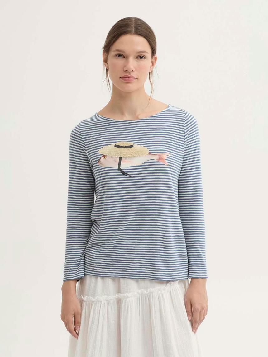 Camiseta de rayas provenzal