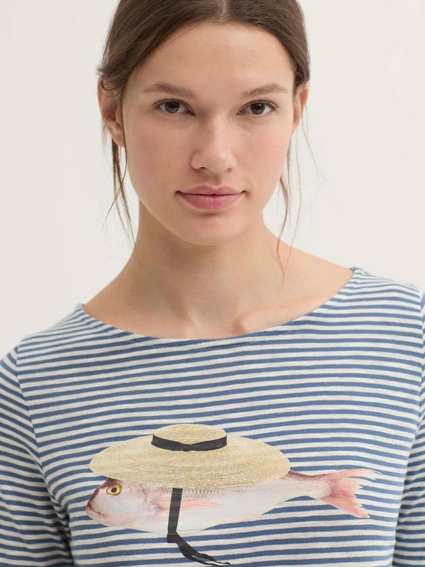 Camiseta de rayas provenzal