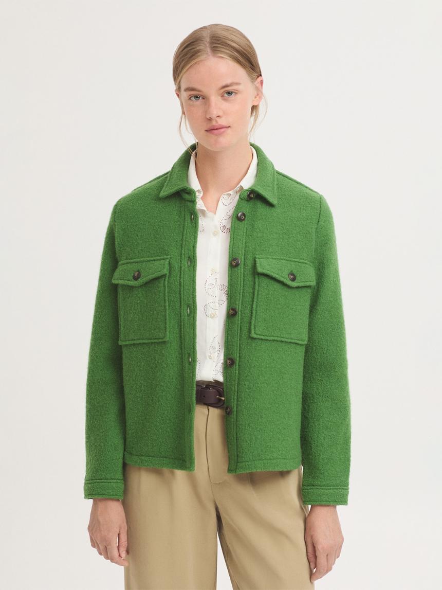 Chaqueta 100 % lana