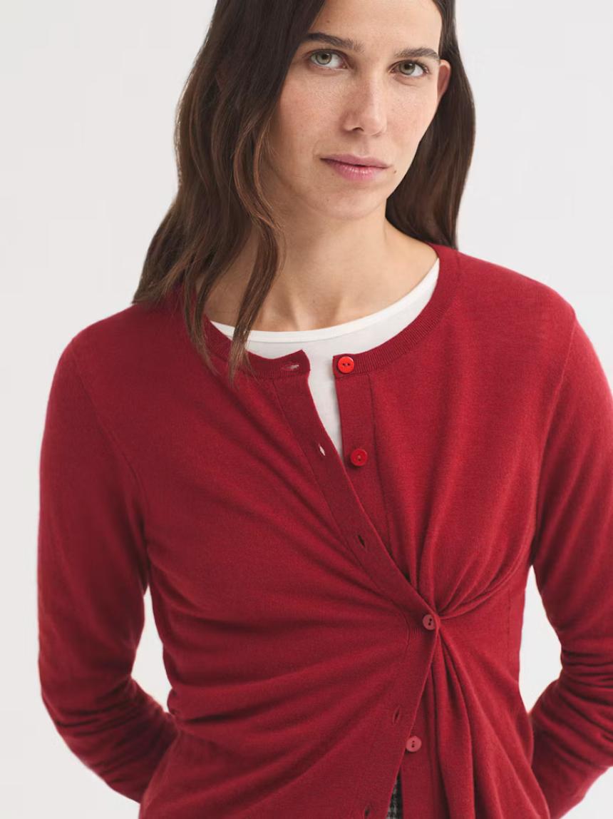 Chaqueta básica cruzada