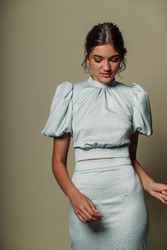 Conjunto Antonella lunares
