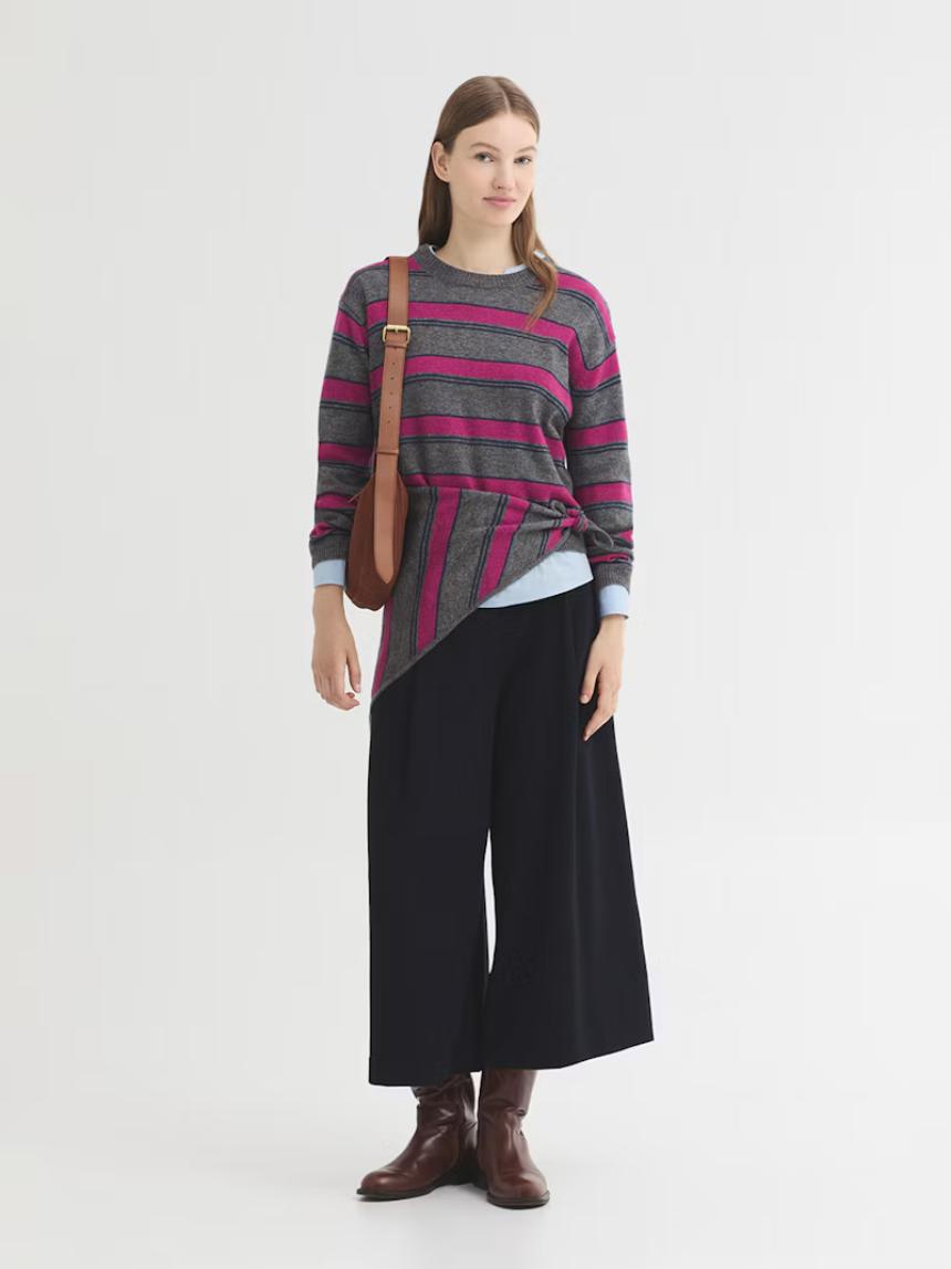 Falda pantalón negra