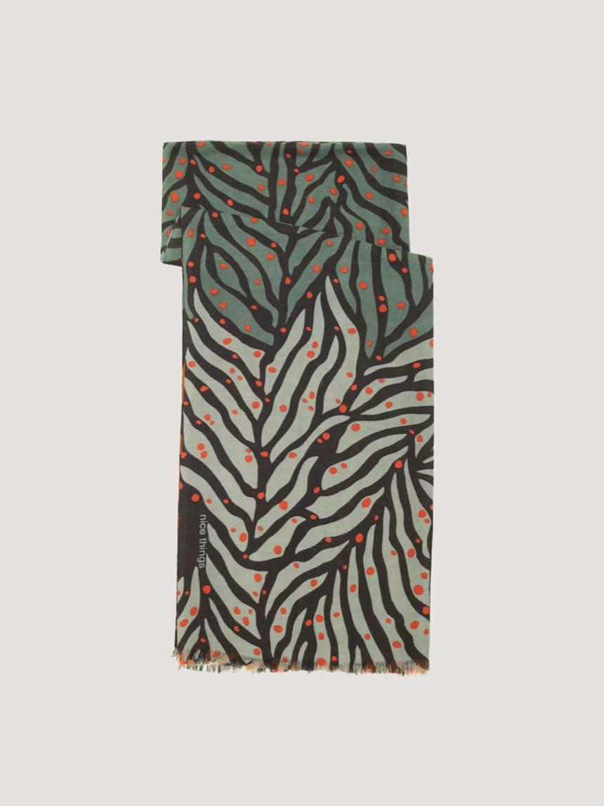 Fular estampado Zebra