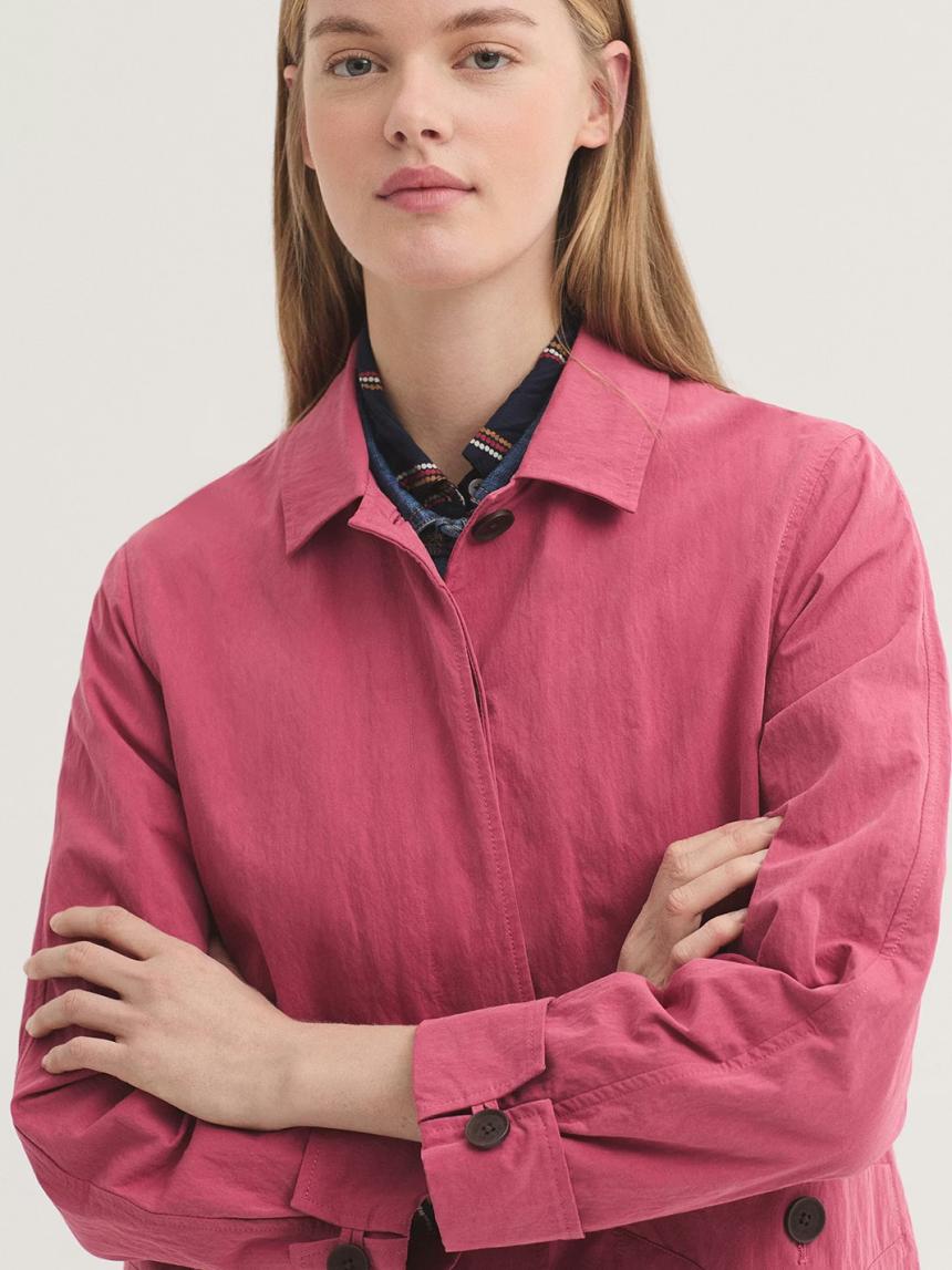 Gabardina rosa